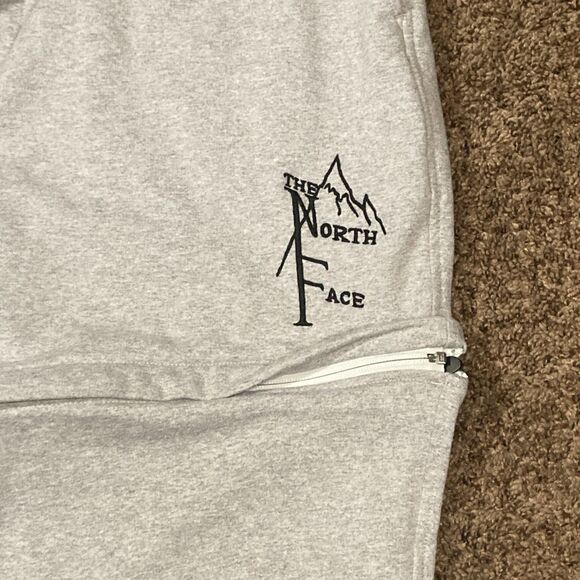 The North Face 1966 Convertible Pants/ Shorts Grey HTR Relaxed Size XL Y2K - Picture 3 of 9